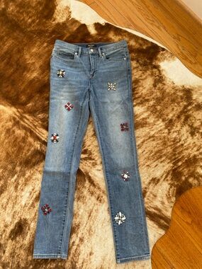 Juicy Couture Black Label Jeweled Jeans